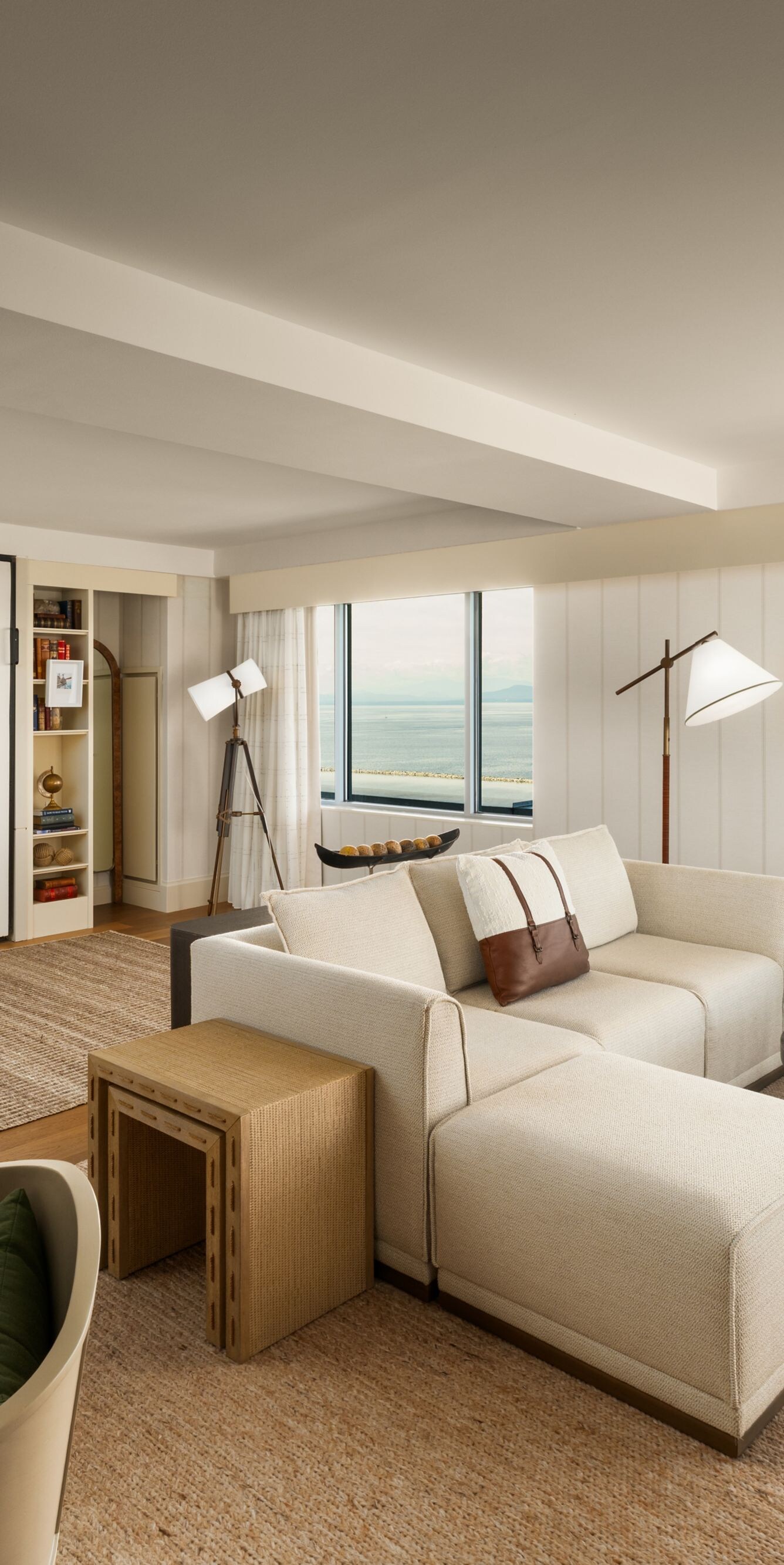 Rock Point Suite with Murphy bed hidden from view
