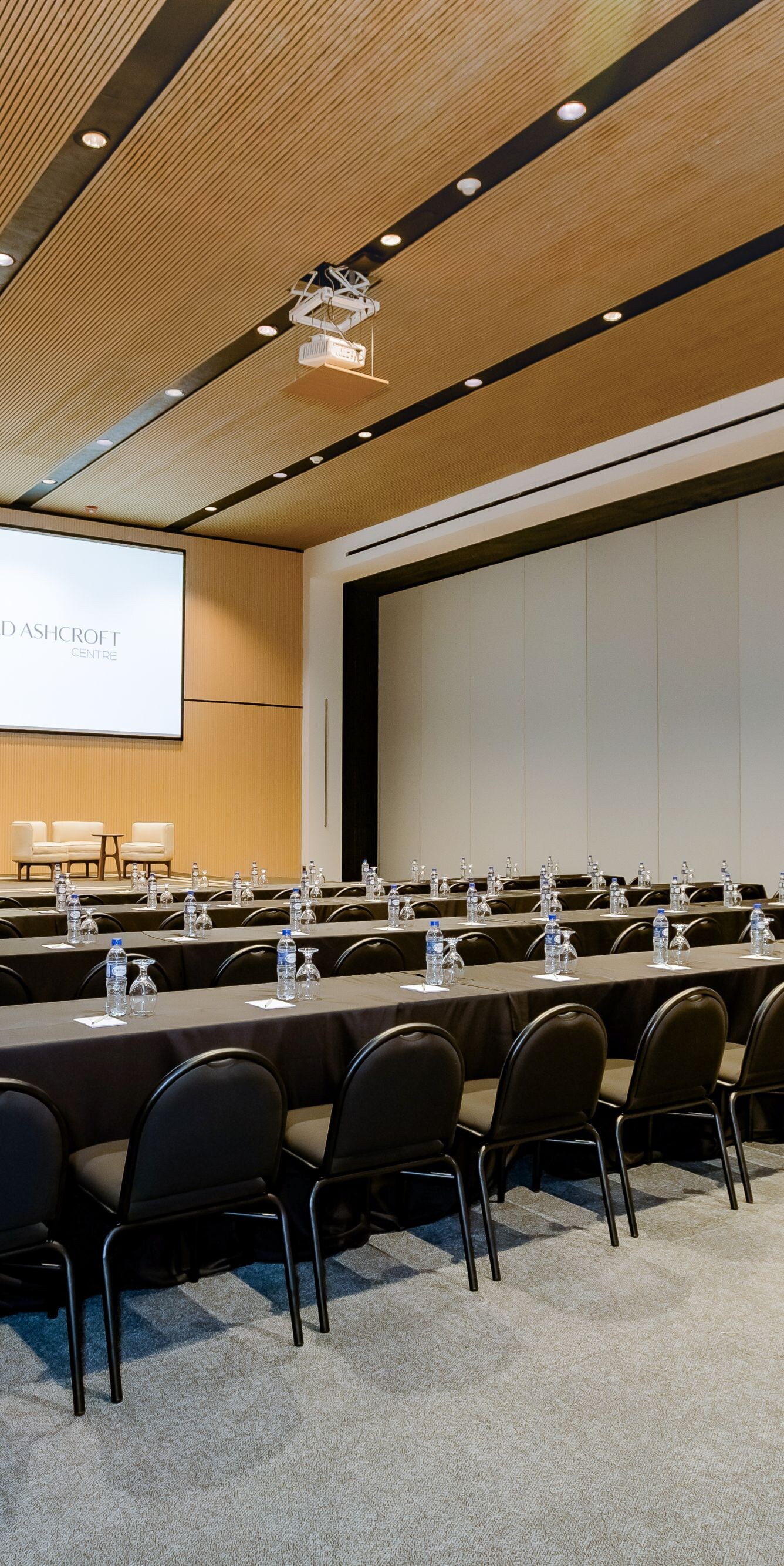 Conference room classroom layout view