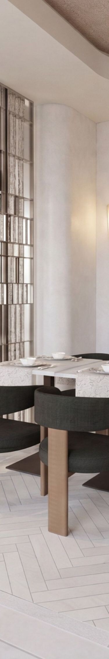 Restaurant seating area