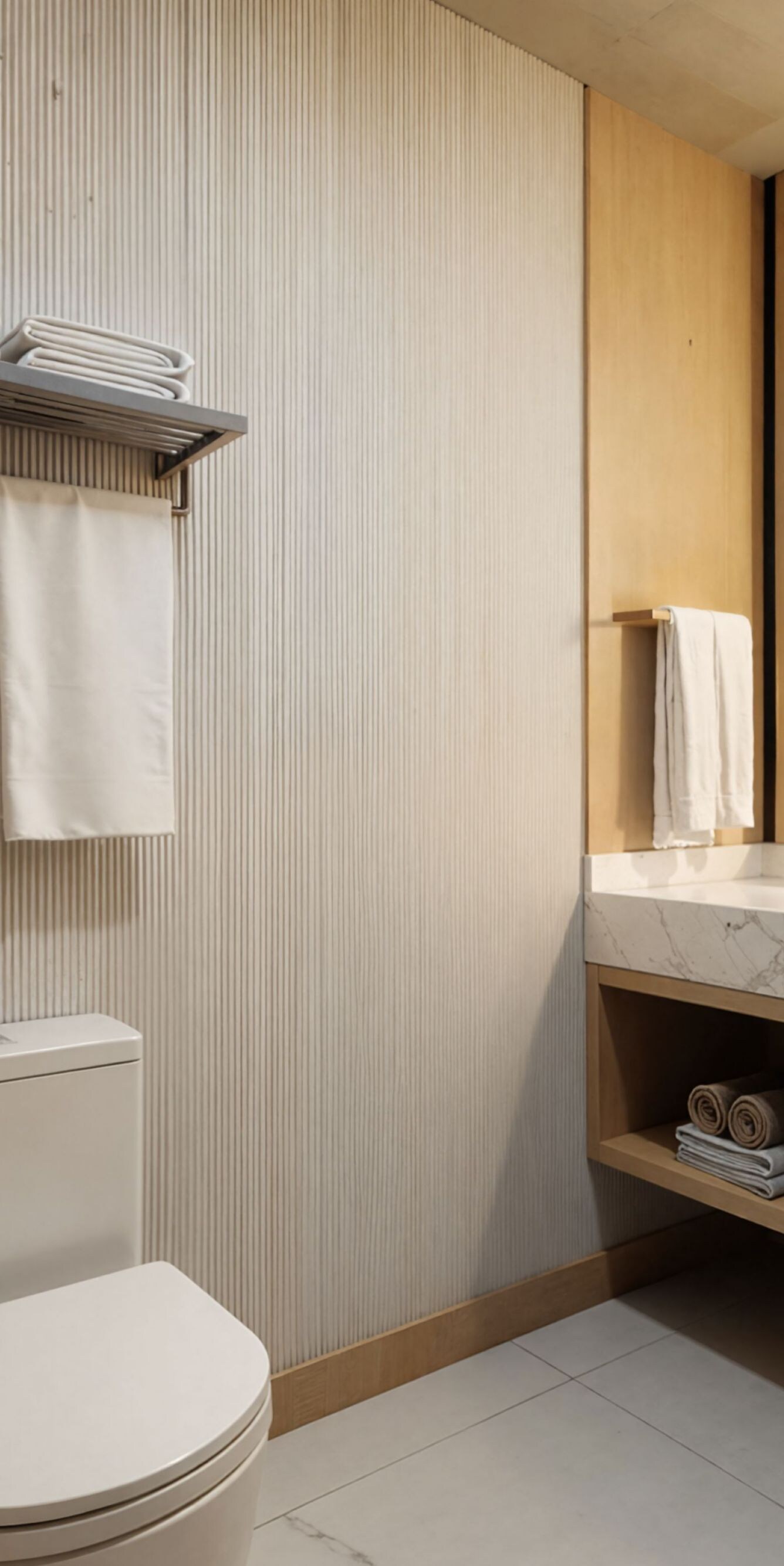 Modern bathroom interior
