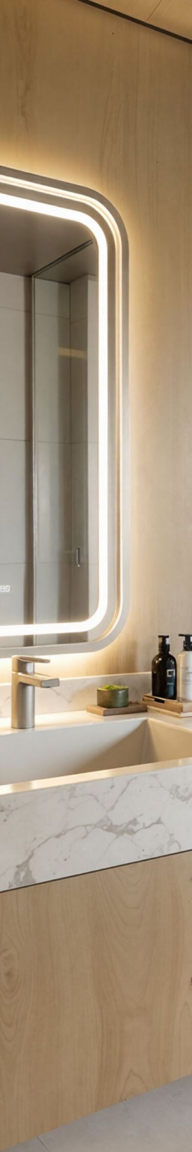 Bathroom with mirror