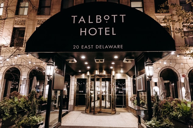 Front of Talbott Hotel