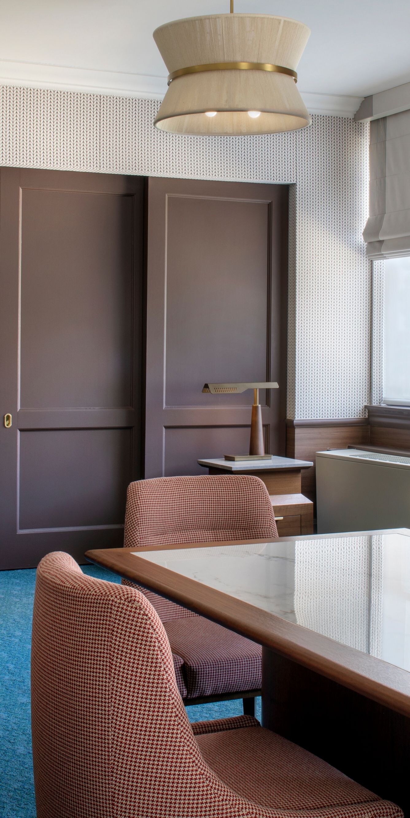 One Bedroom Larger Suite with dining table..