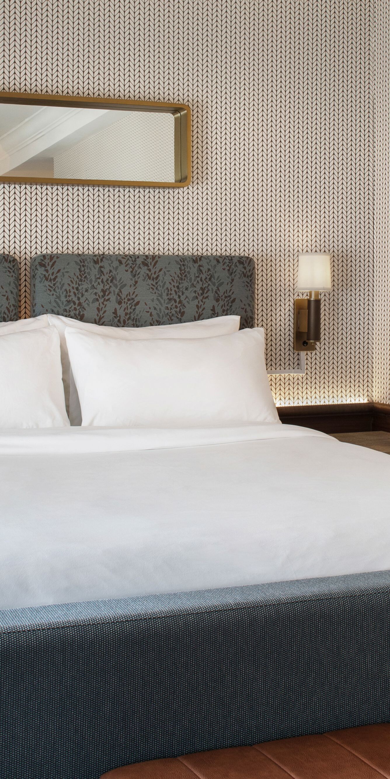 King bedroom of Larger Suite