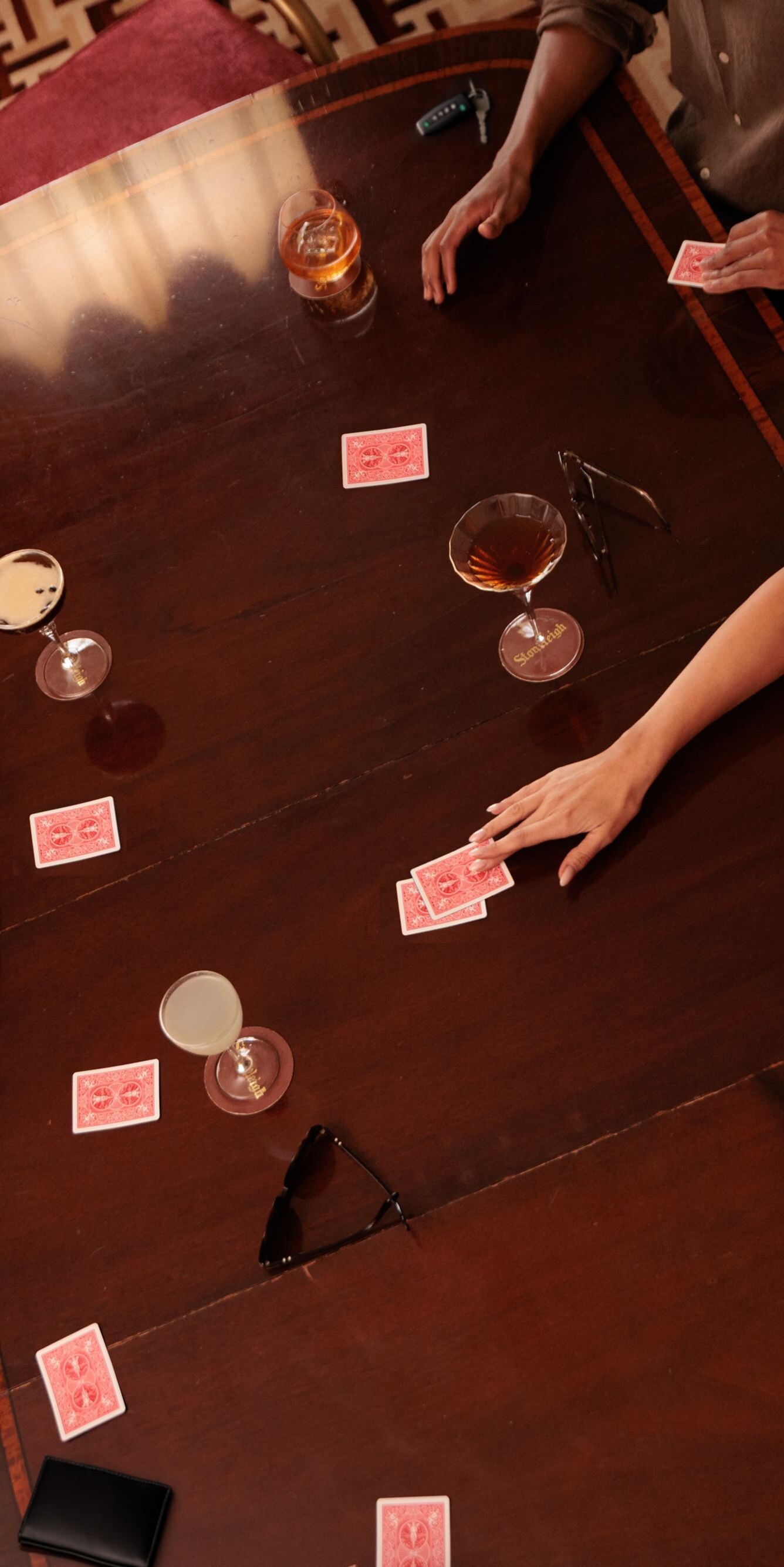 Guests playing games in the Draper Suite
