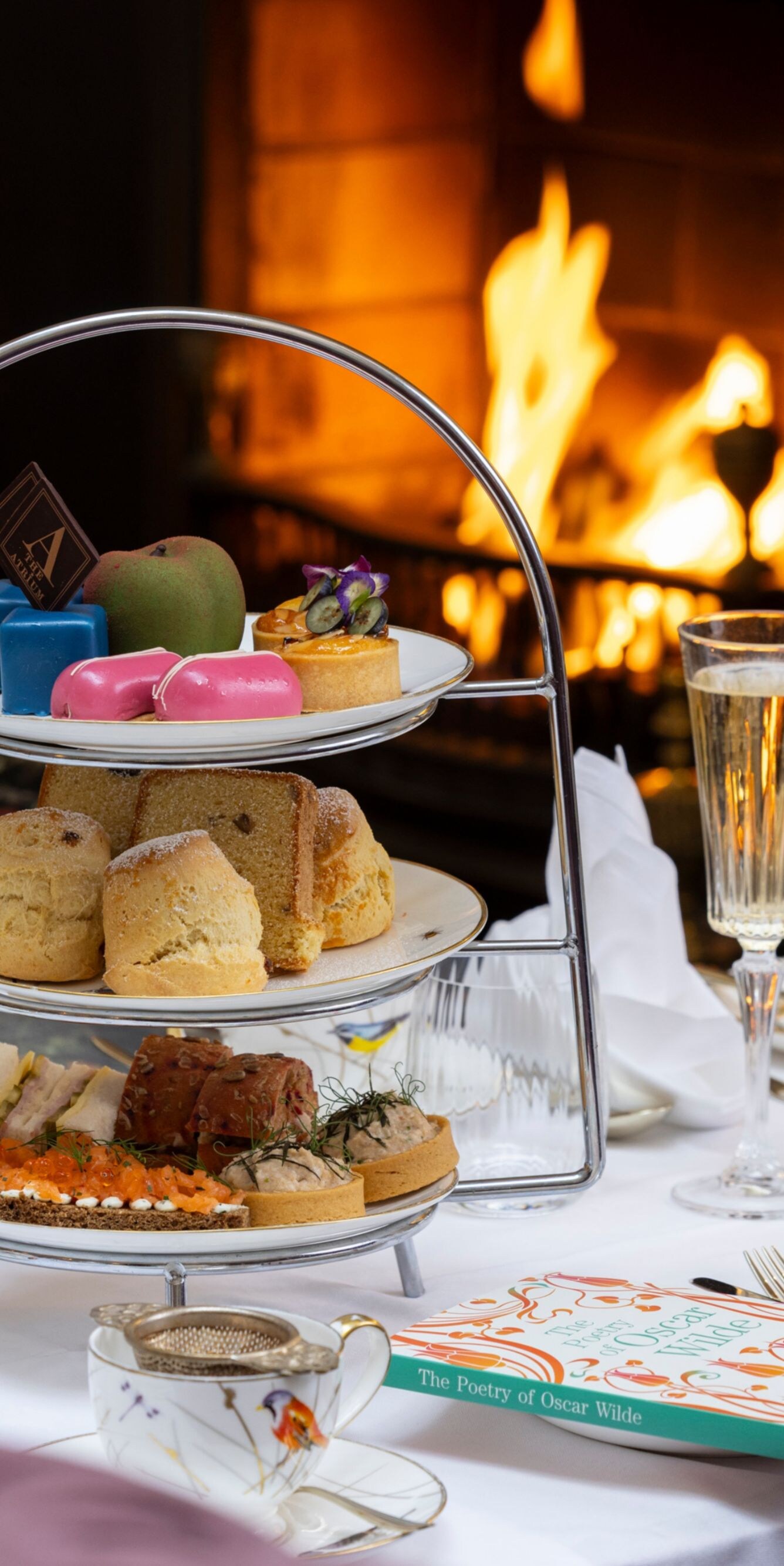 Literary Afternoon Tea served in The Atrium Loung