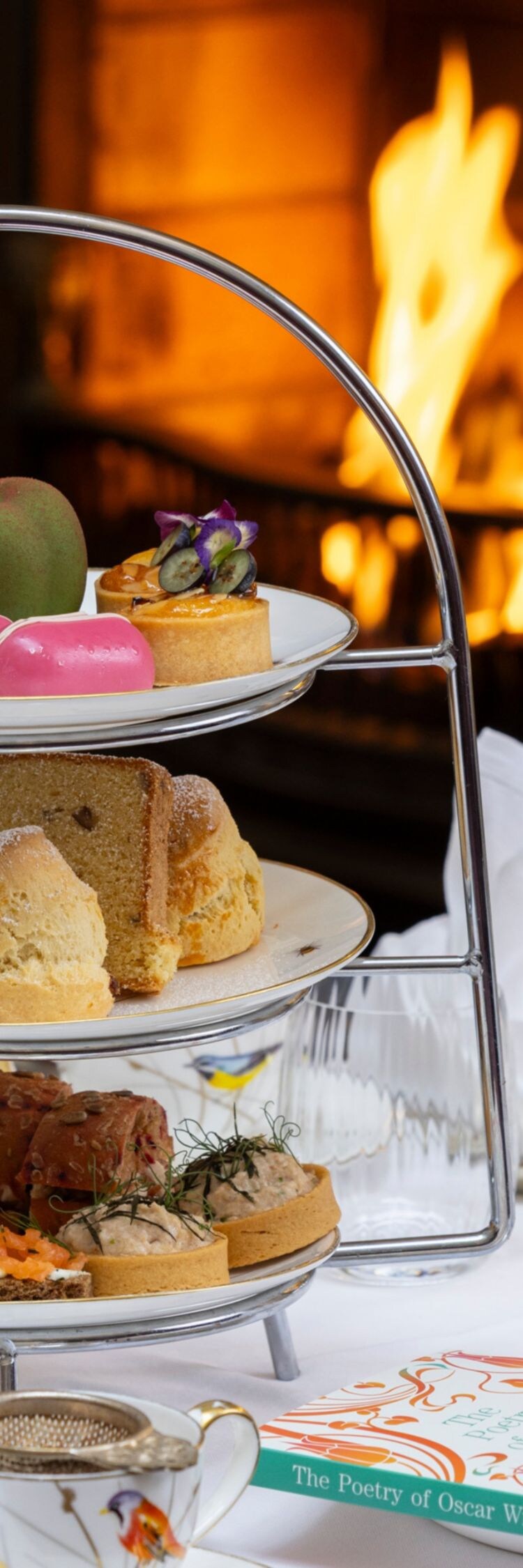 Literary Afternoon Tea served in The Atrium Loung