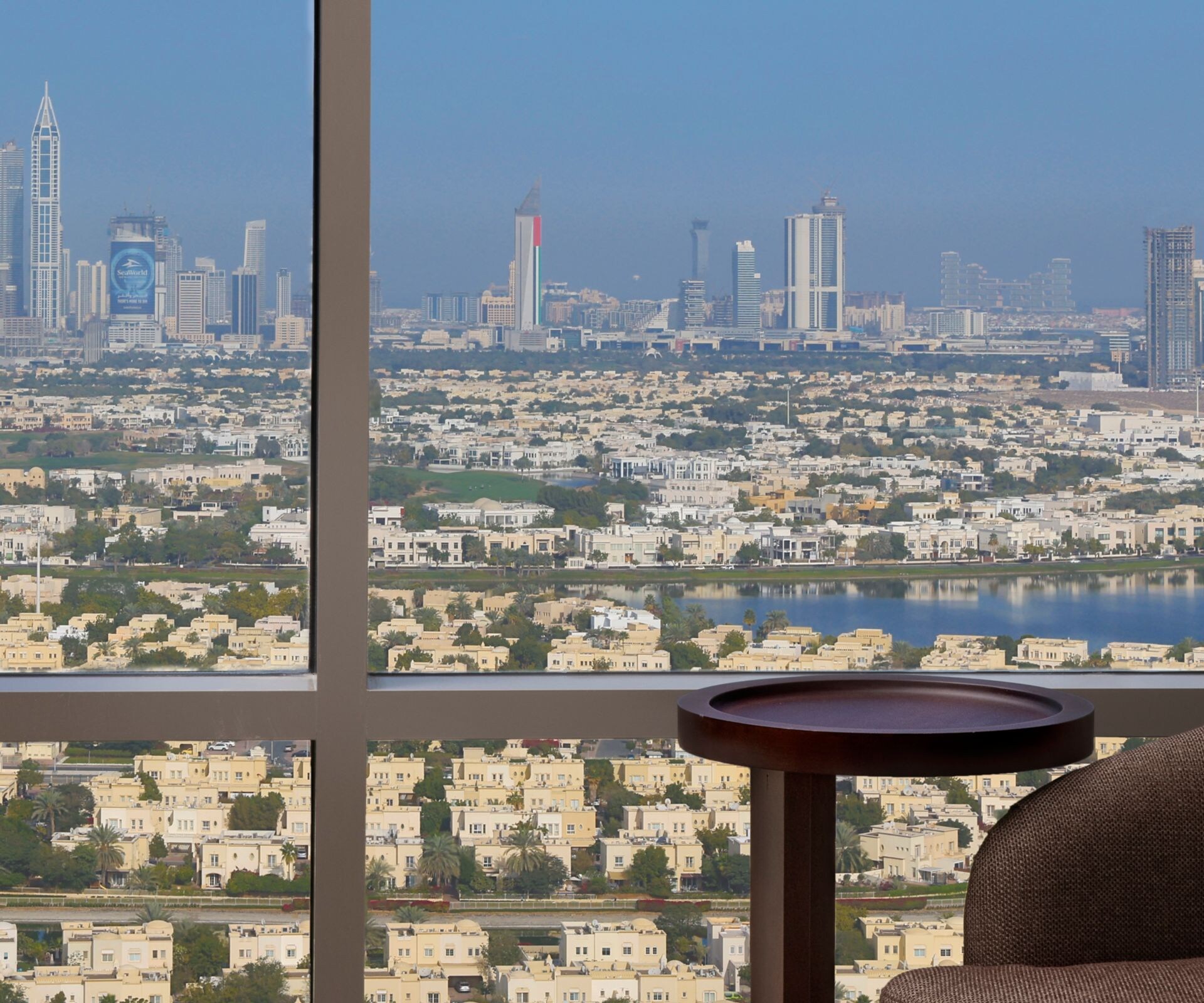 Views from the Deluxe room at Hotel Local Dubai