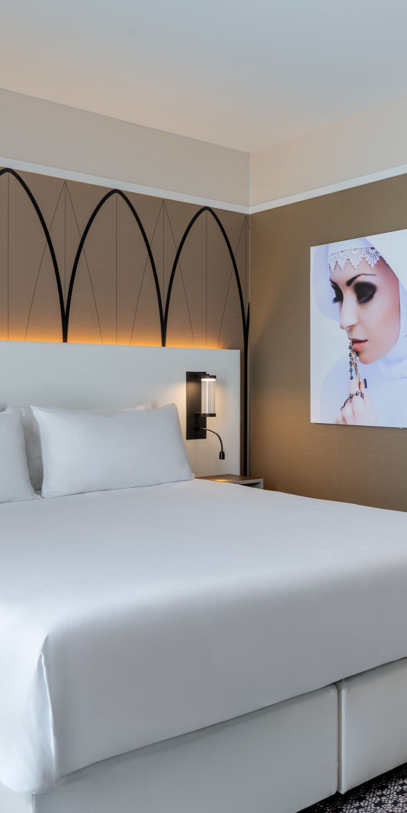 Superior King Room bedroom with king bed