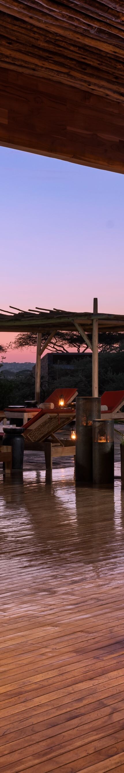 As the sun dips low, the bar becomes a place to ga