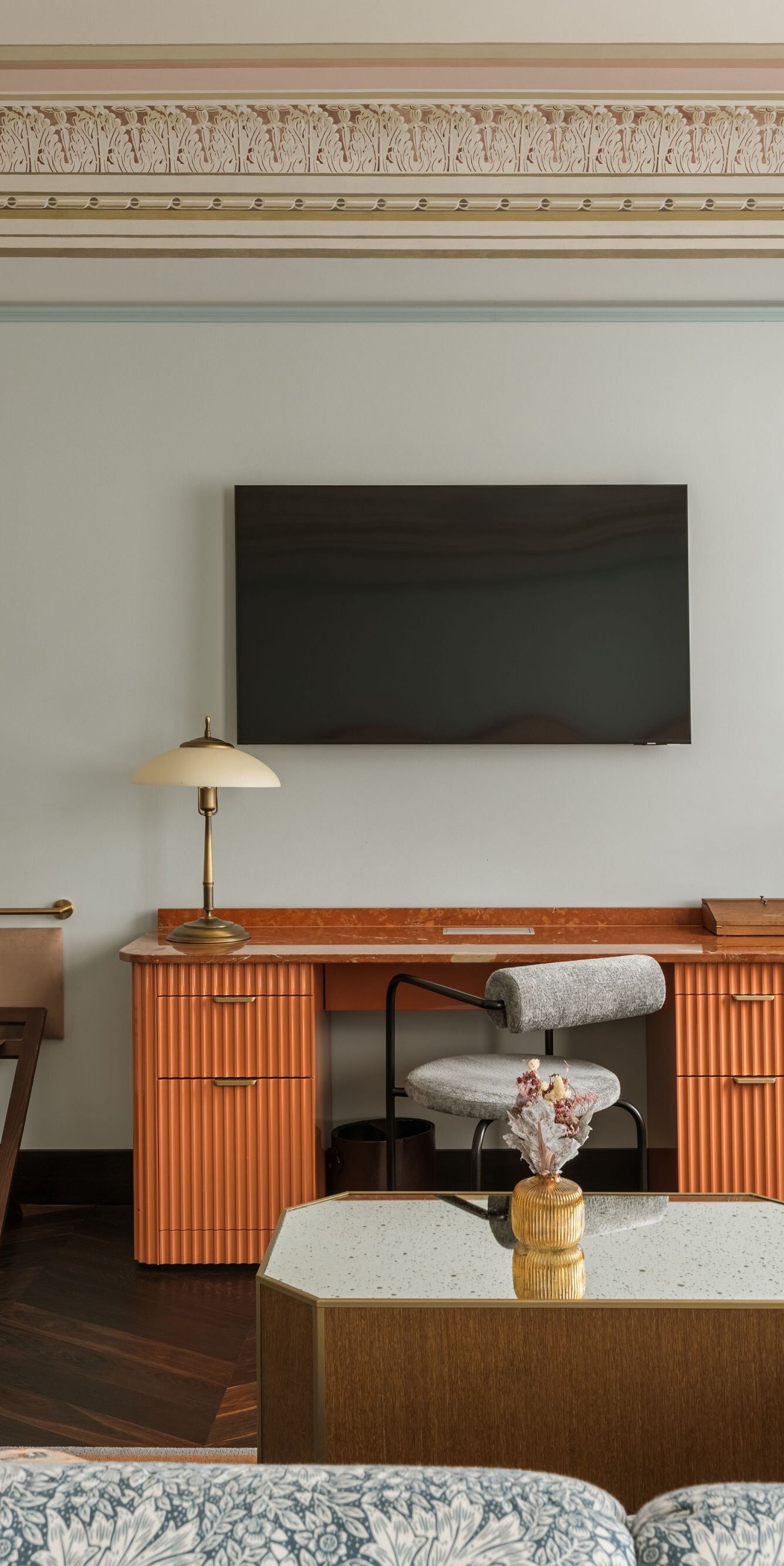 Grand Room with comfy sofa