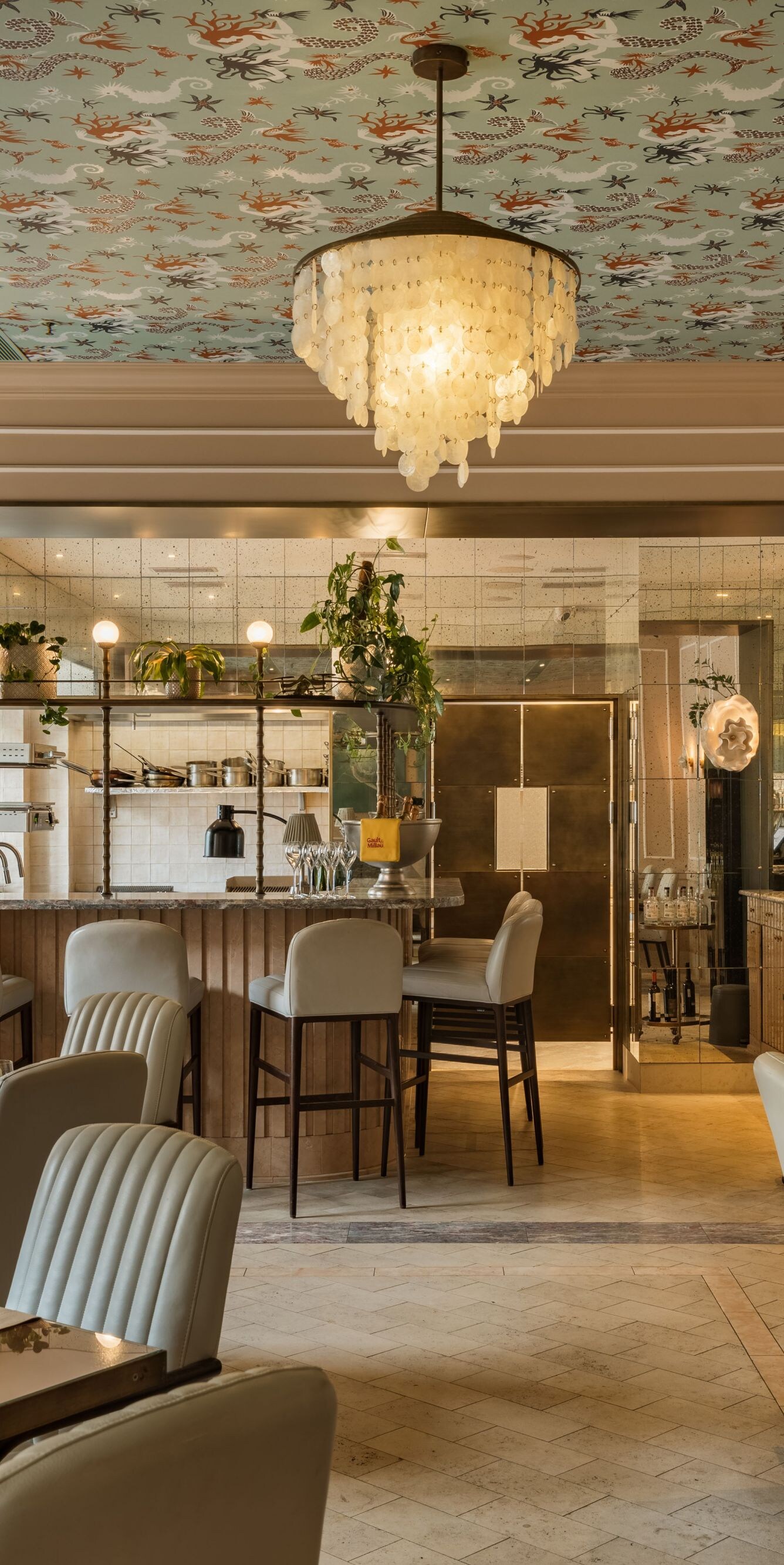 Stradomska restaurant with tables and chairs