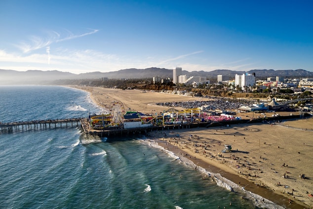 Photo of Beach and Pier during the day