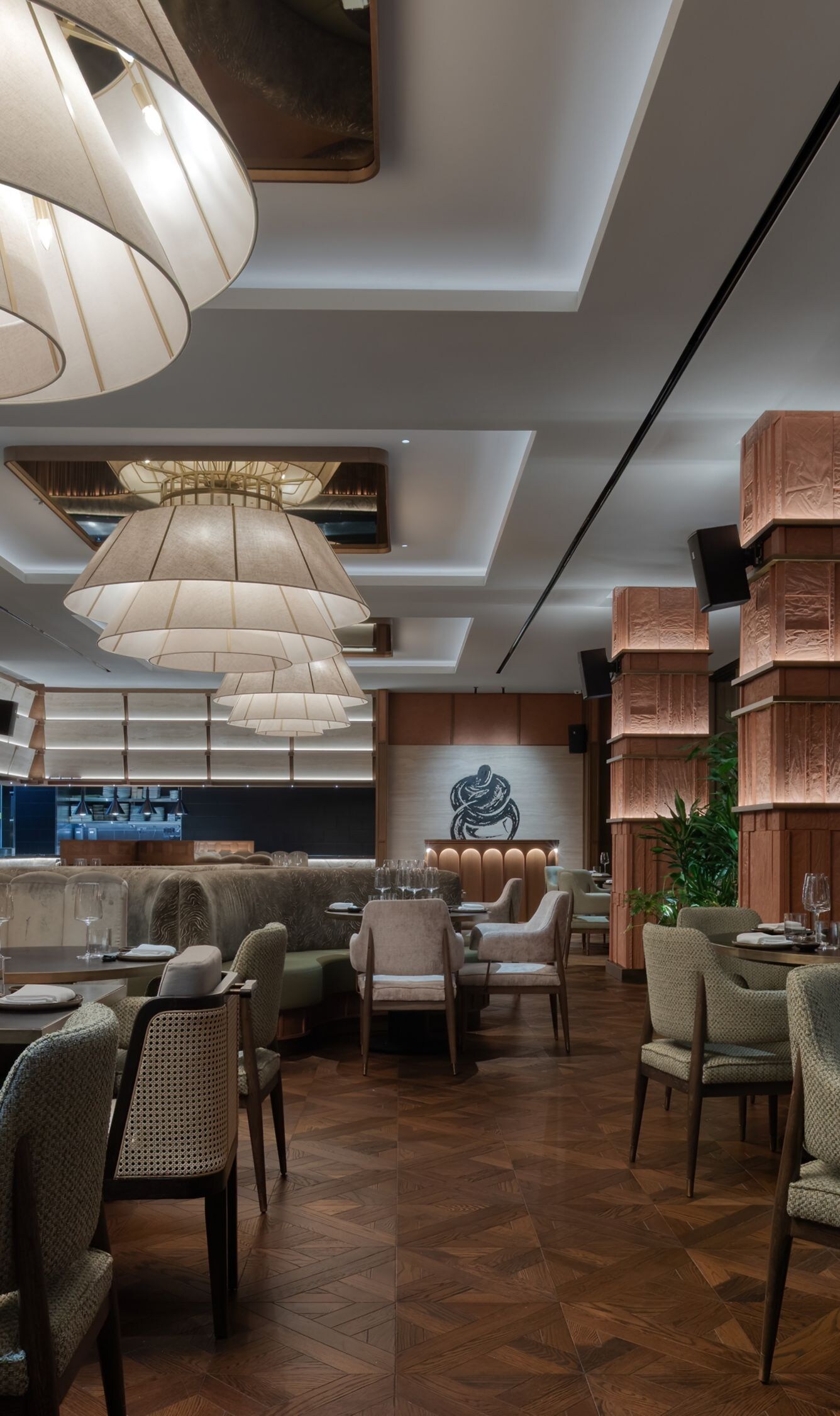 Sumosan Indoor dining area