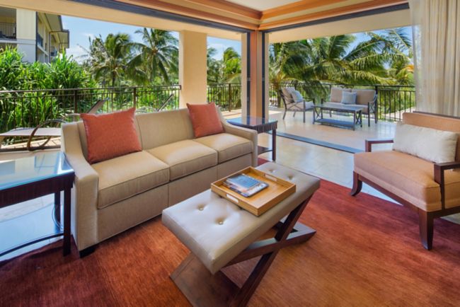 Luxury three bedroom villa in our Kauai resort