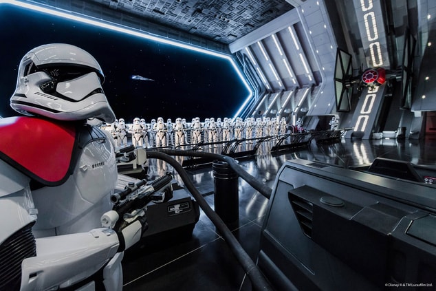 stormtroopers in hangar bay