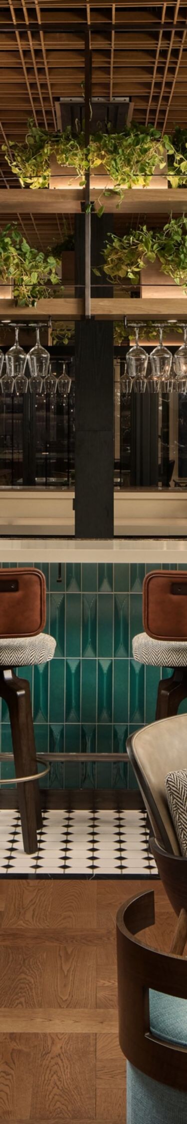 The Bar area at the Italian Restaurant 