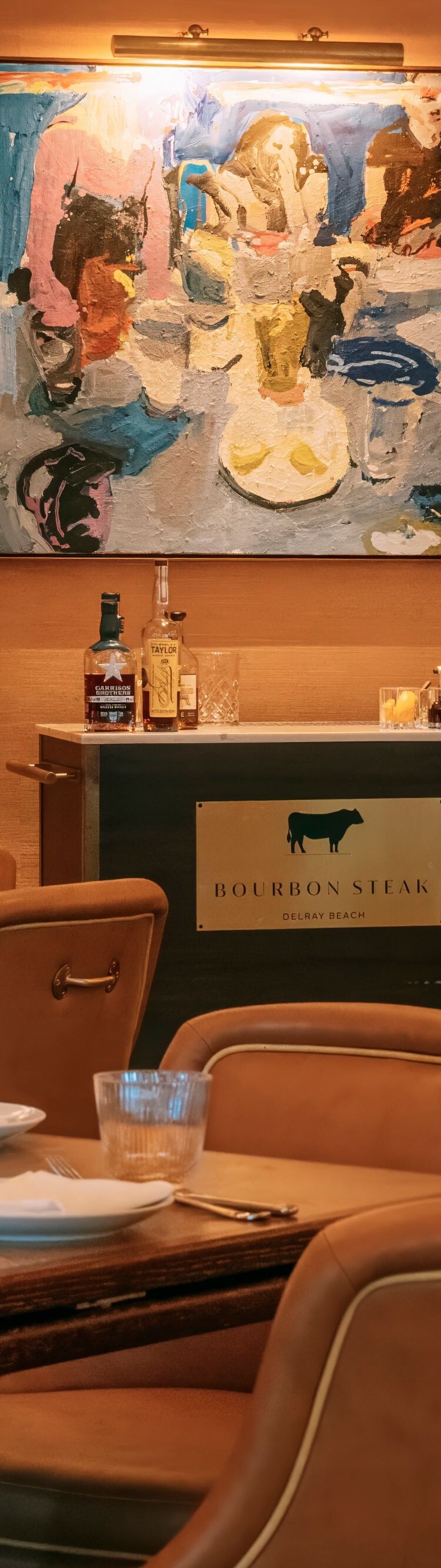 Interior of Bourbon Steak Delray Beach