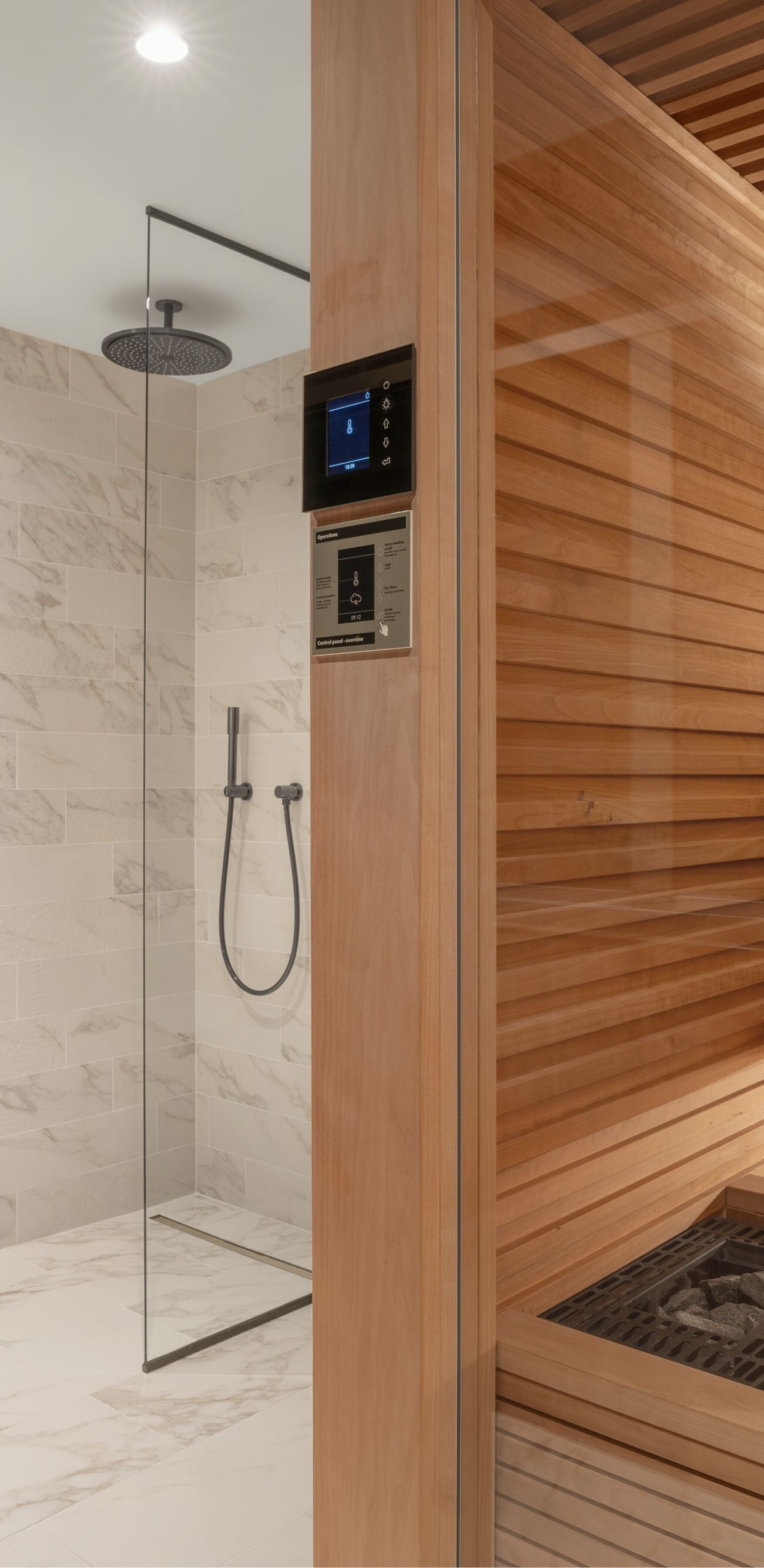 Private sauna suite 