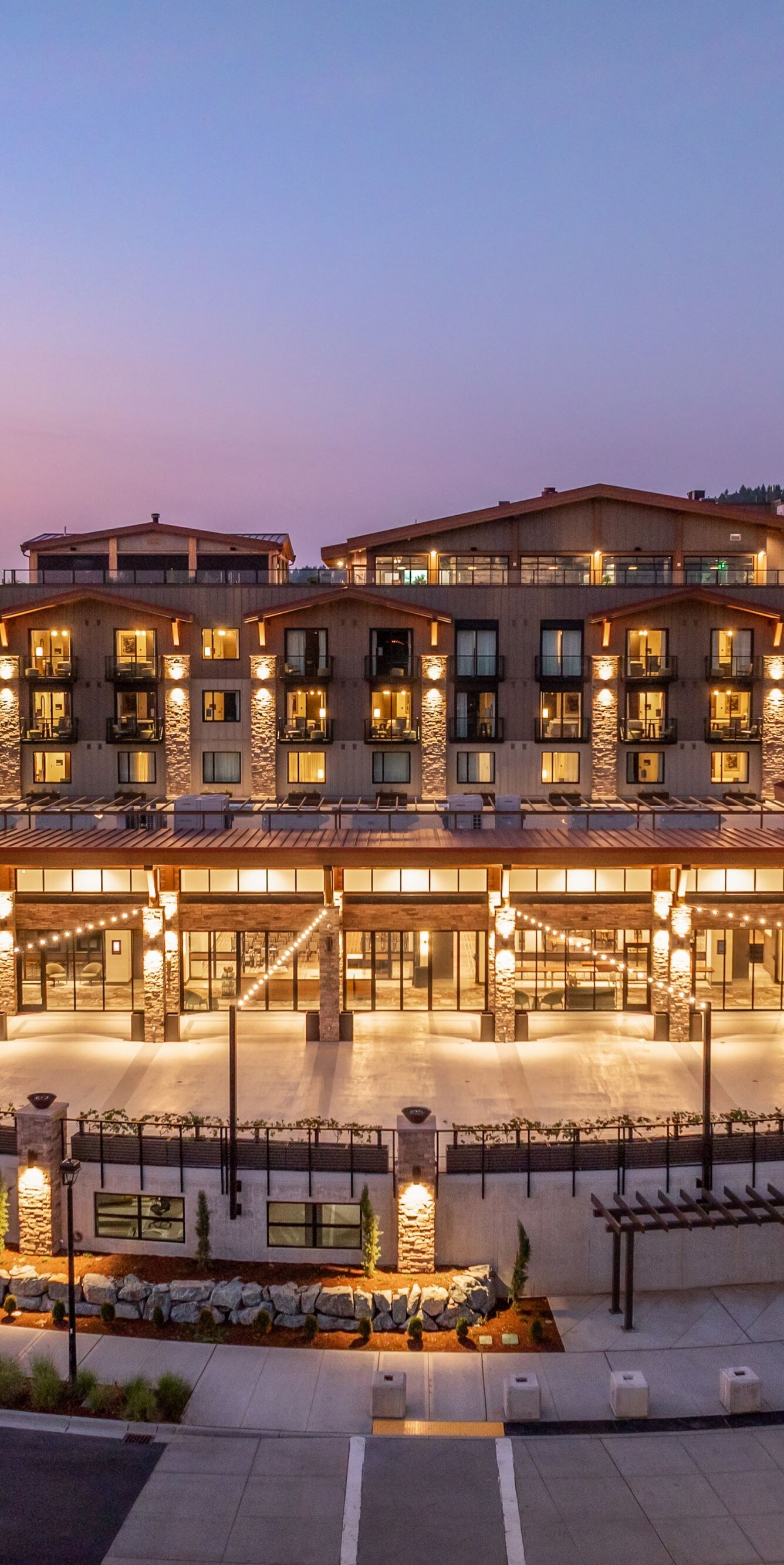 hotel exterior shot