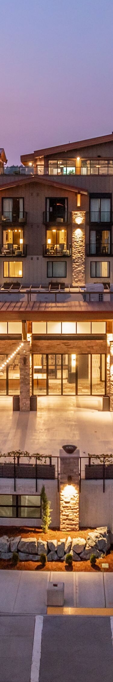 hotel exterior shot