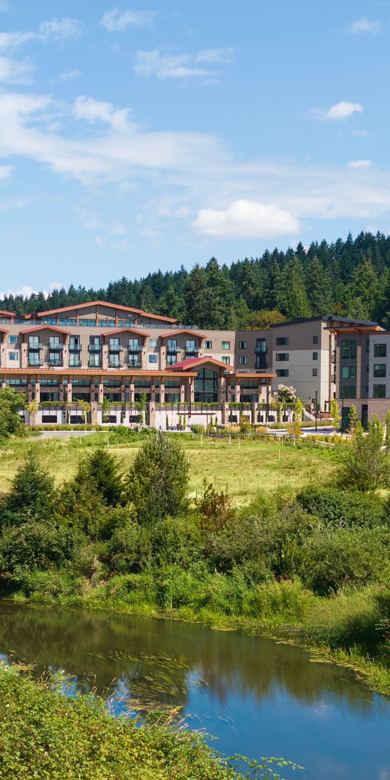 exterior of hotel