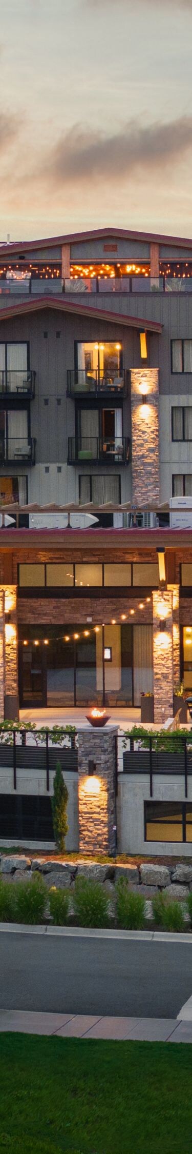 exterior of hotel