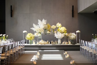 결혼식 테이블 꽃장식