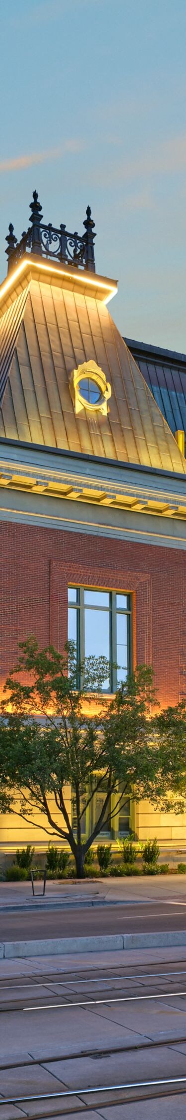 Asher Adams original Union Pacific Depot entrance