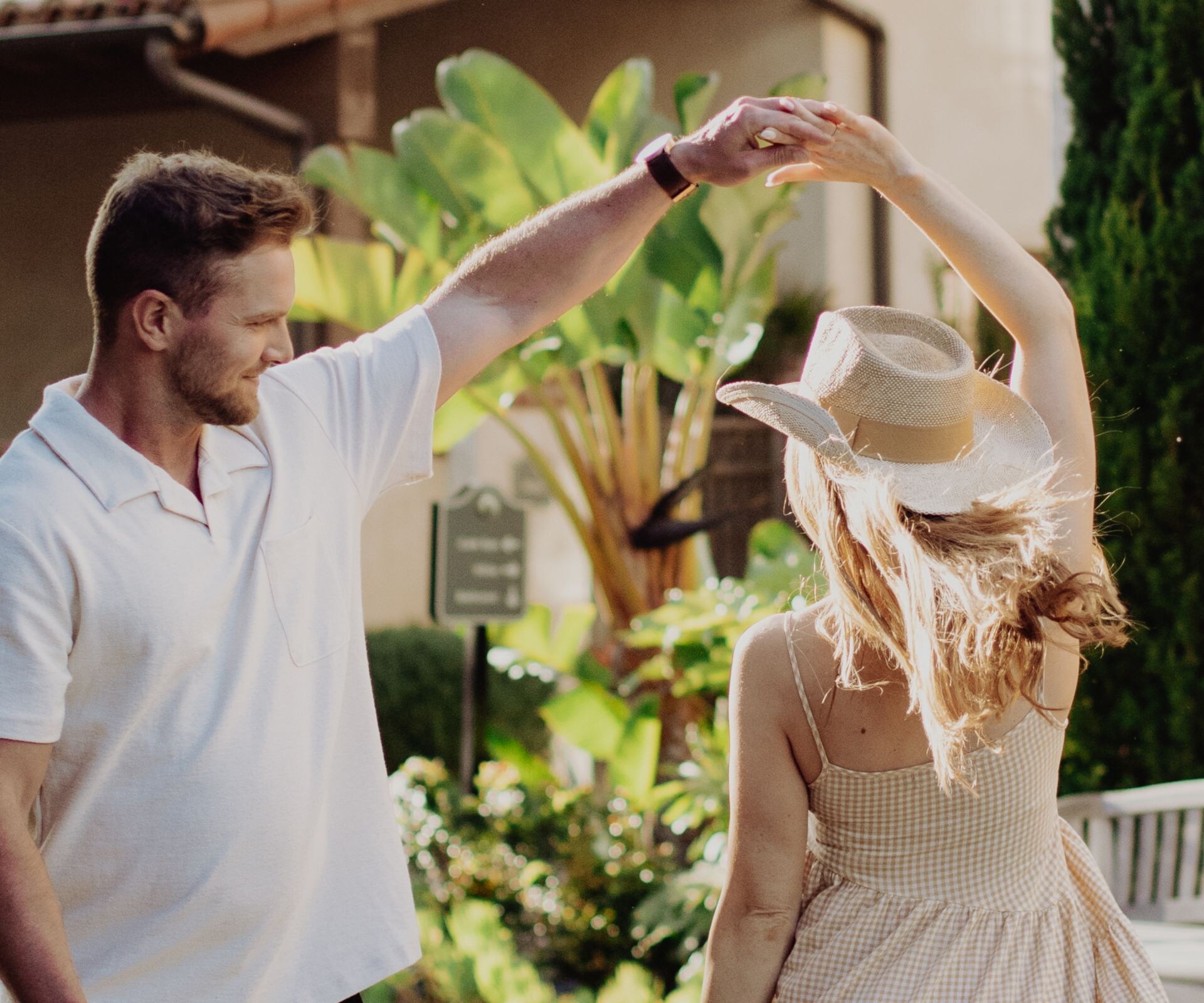 couple walking