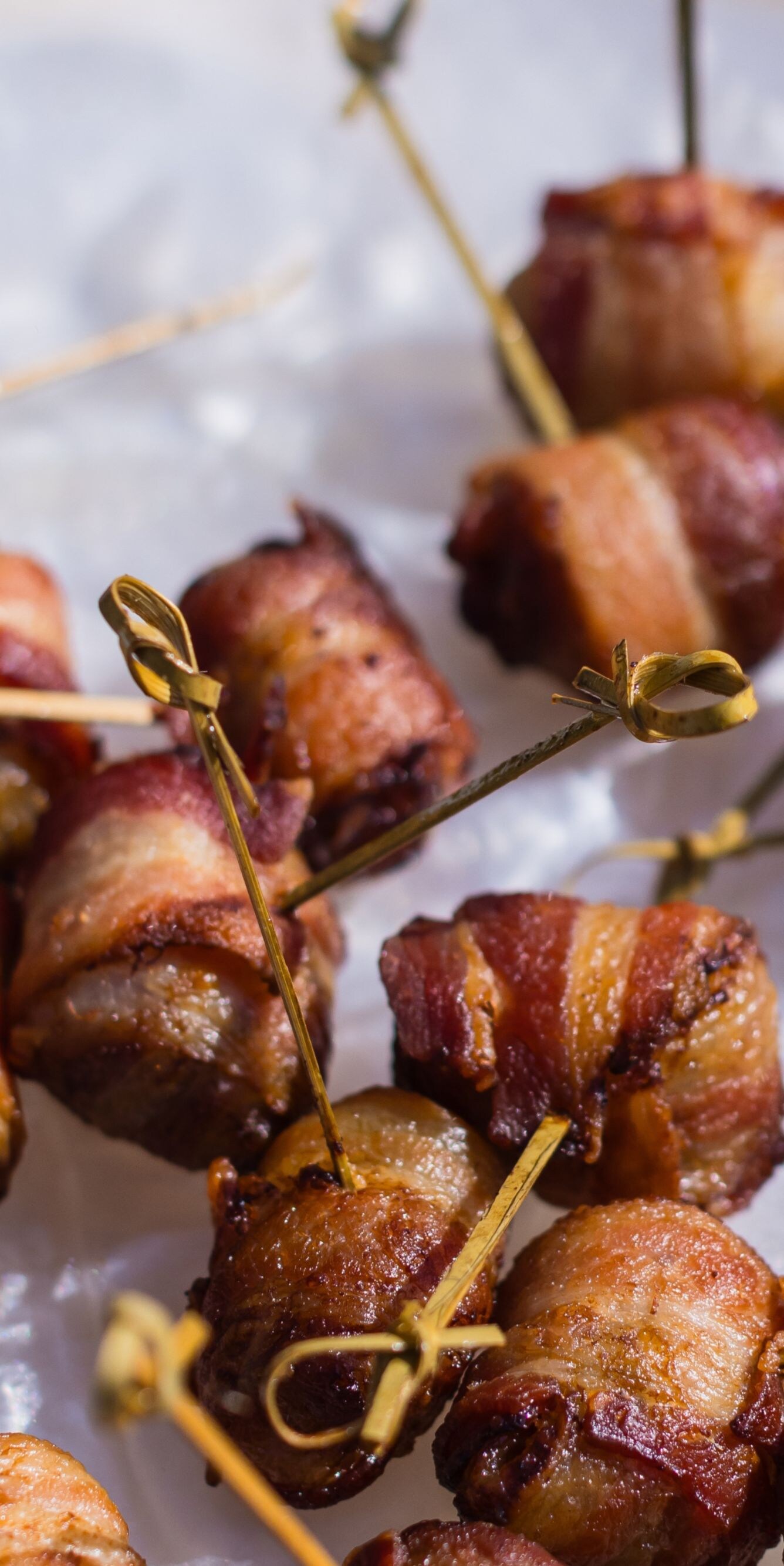 bacon-wrapped appetizers