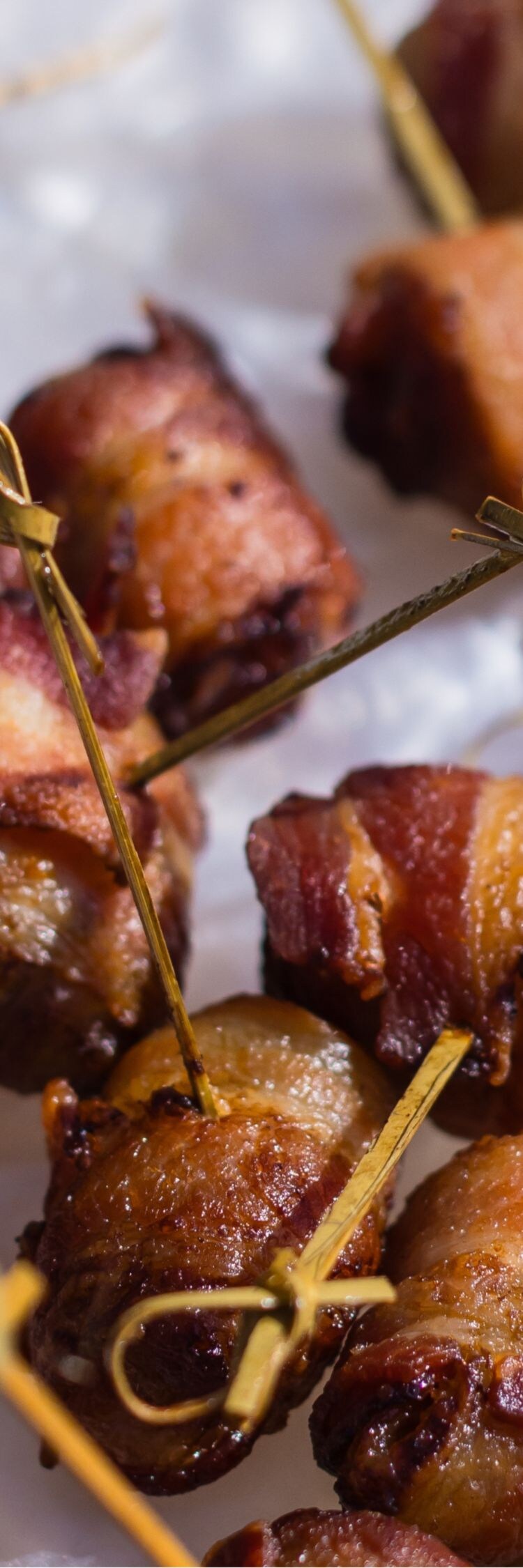 bacon-wrapped appetizers