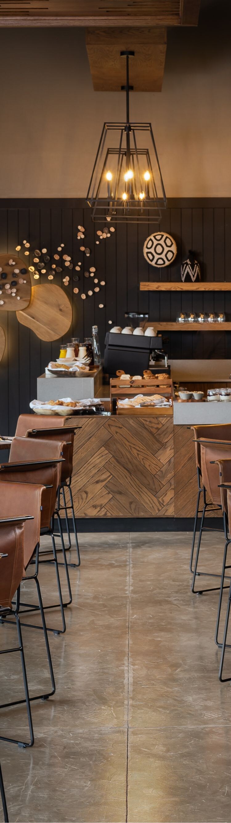 Breakfast table