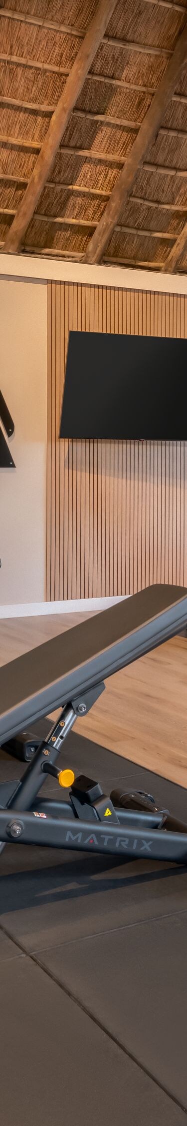Fitness Center, weights and machines