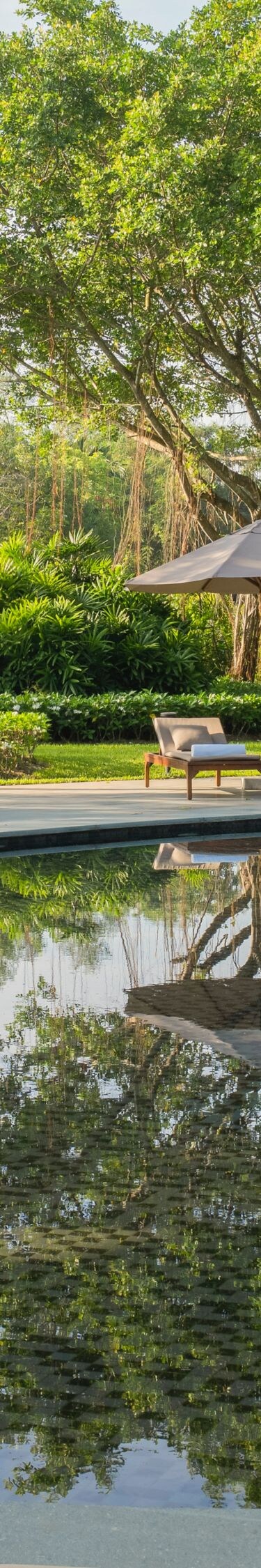 A playful, kid-friendly garden pool.