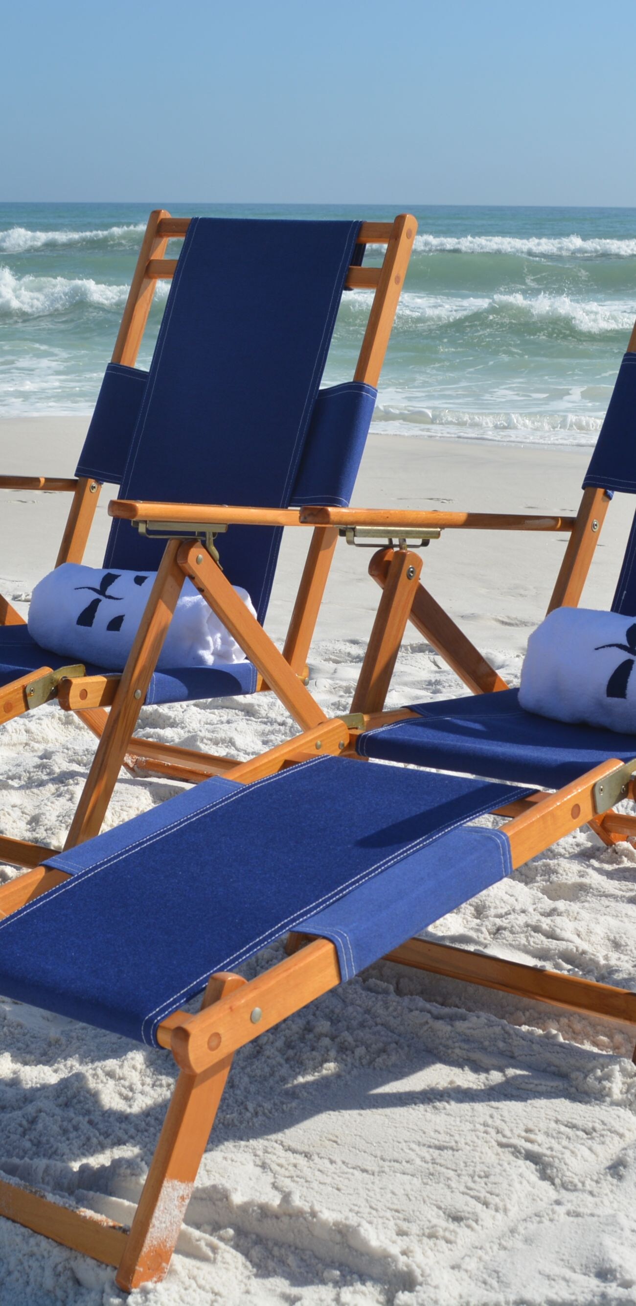 Our Beach Lounge Chairs