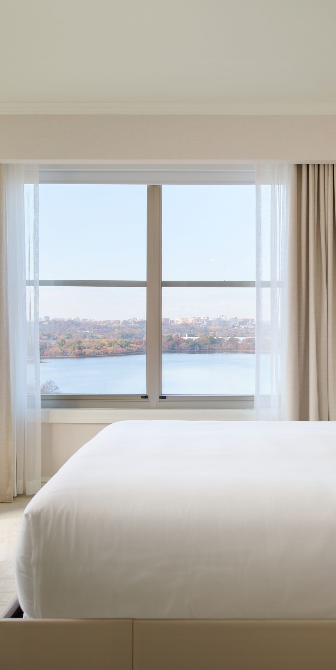 Spacious ambassador suite bedroom