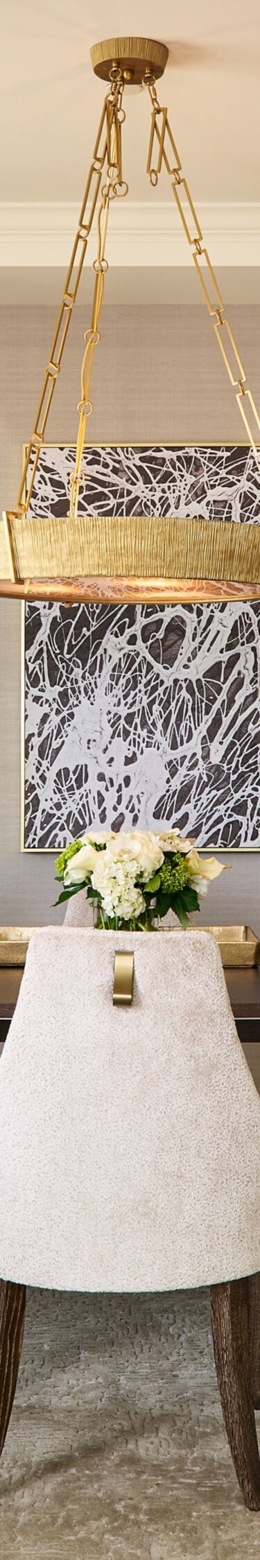 Formal dining area in suite