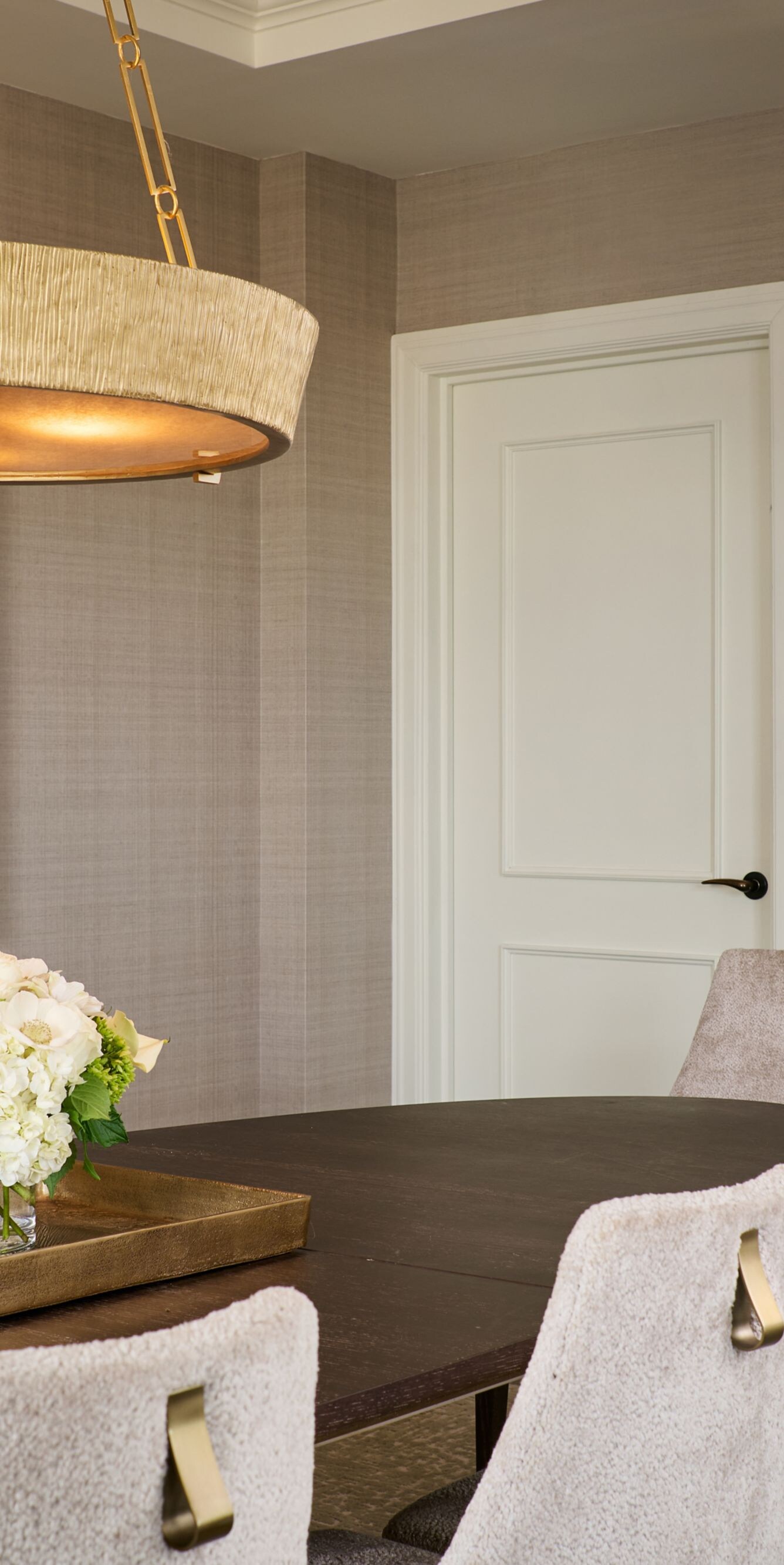 Dining room with elegant seating