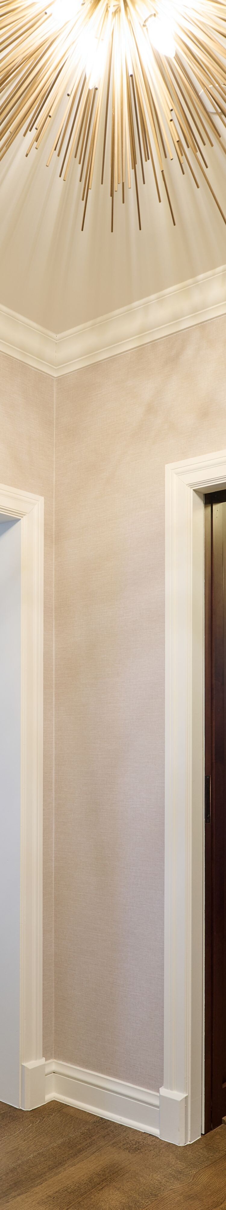 Entry hallway in suite