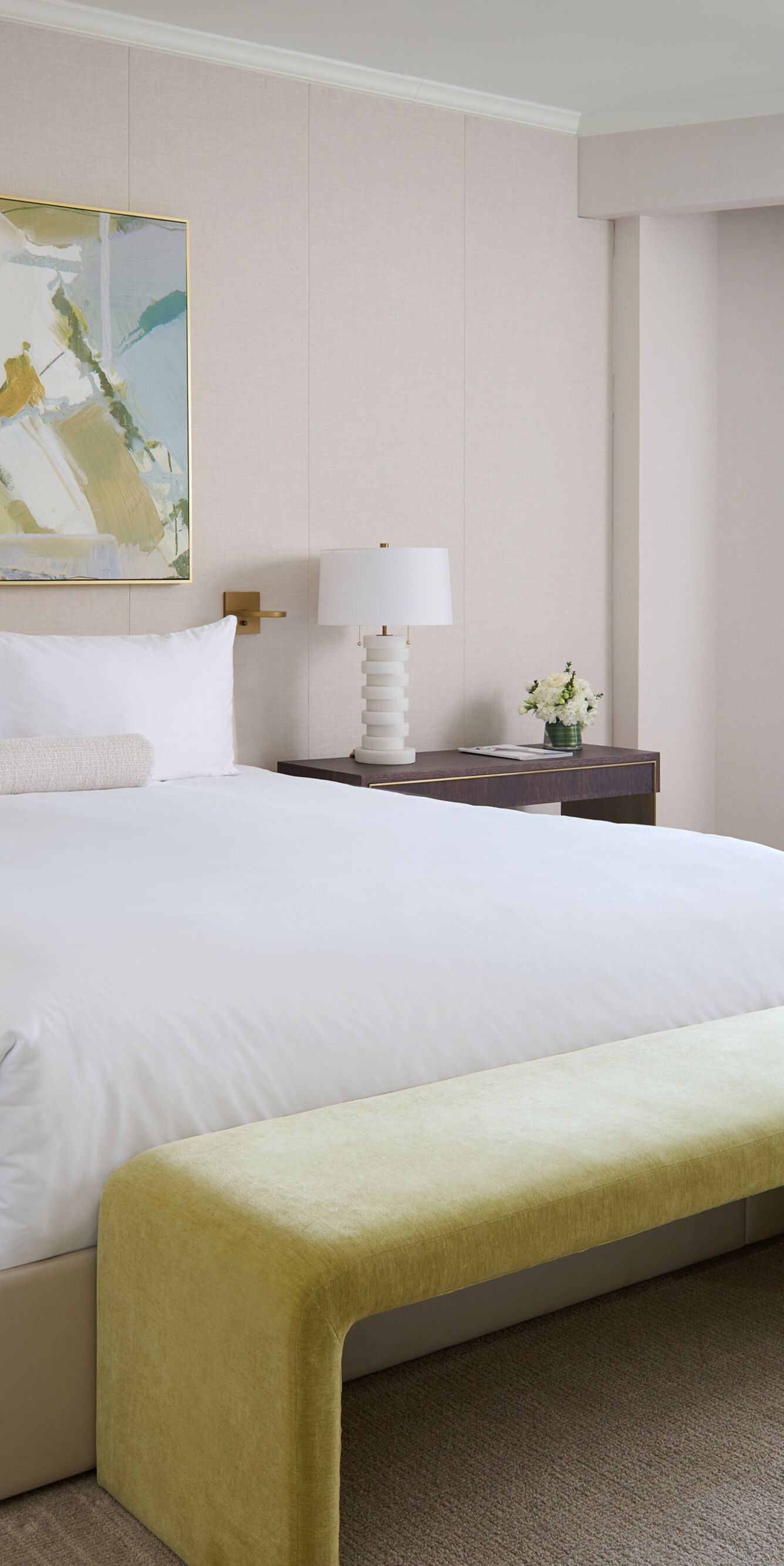 Bedroom with seating area