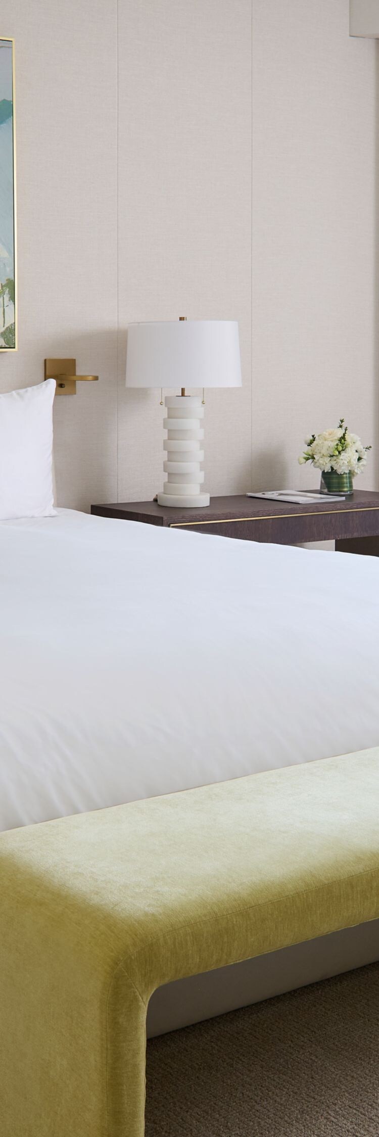 Bedroom with seating area
