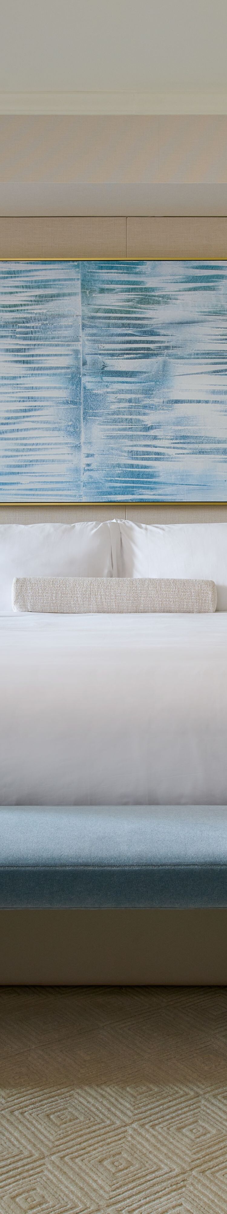 King bed in one-bedroom suite