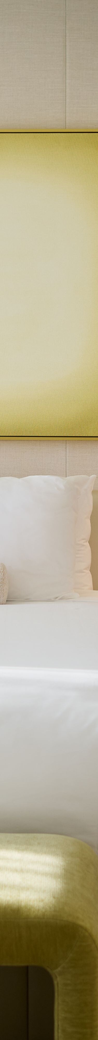 King bed in Douglass Suite