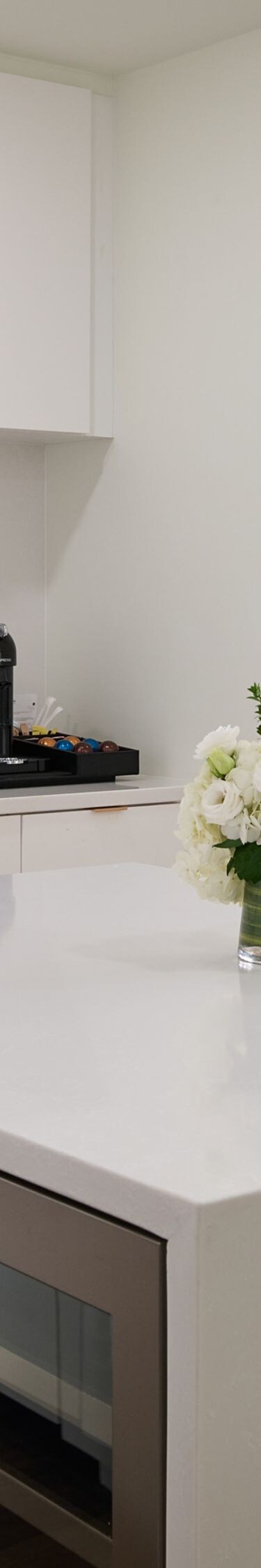 Suite kitchen with island