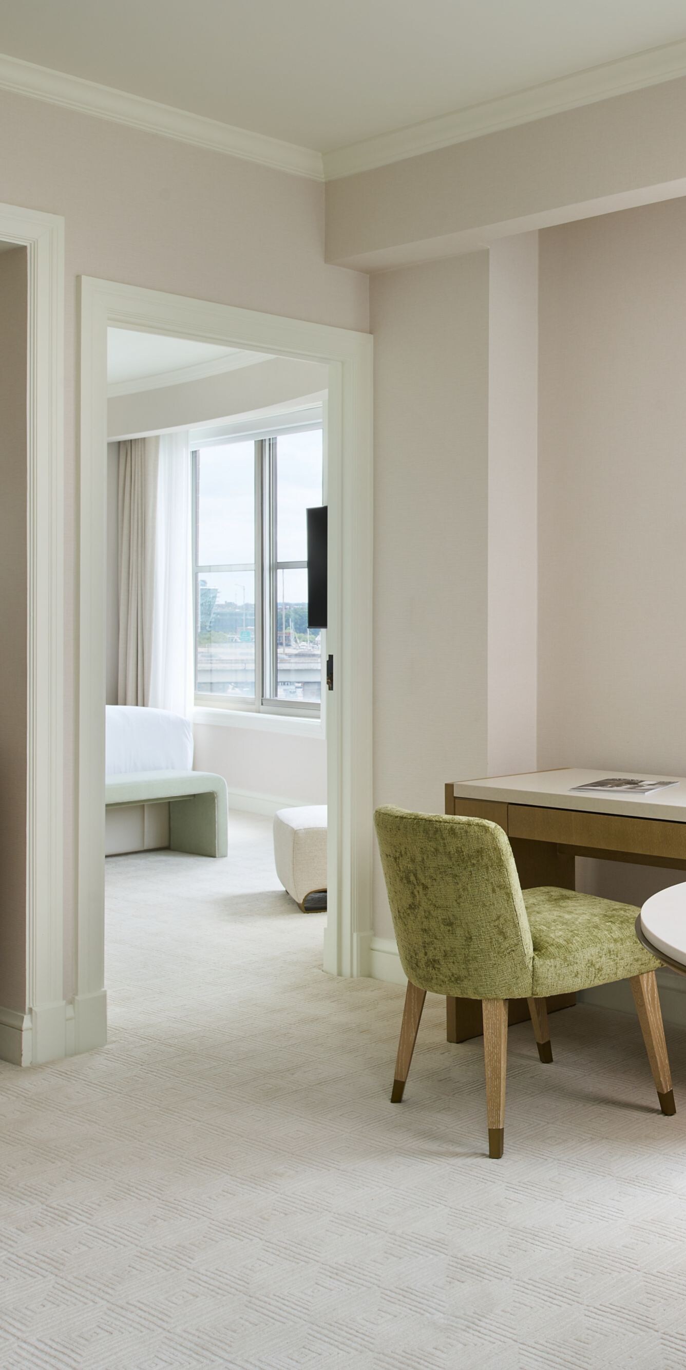 One-bedroom suite living area