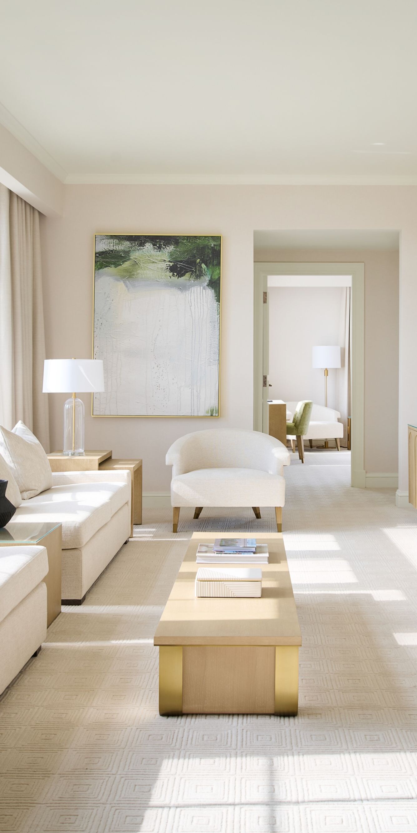 Ambassador suite living room area