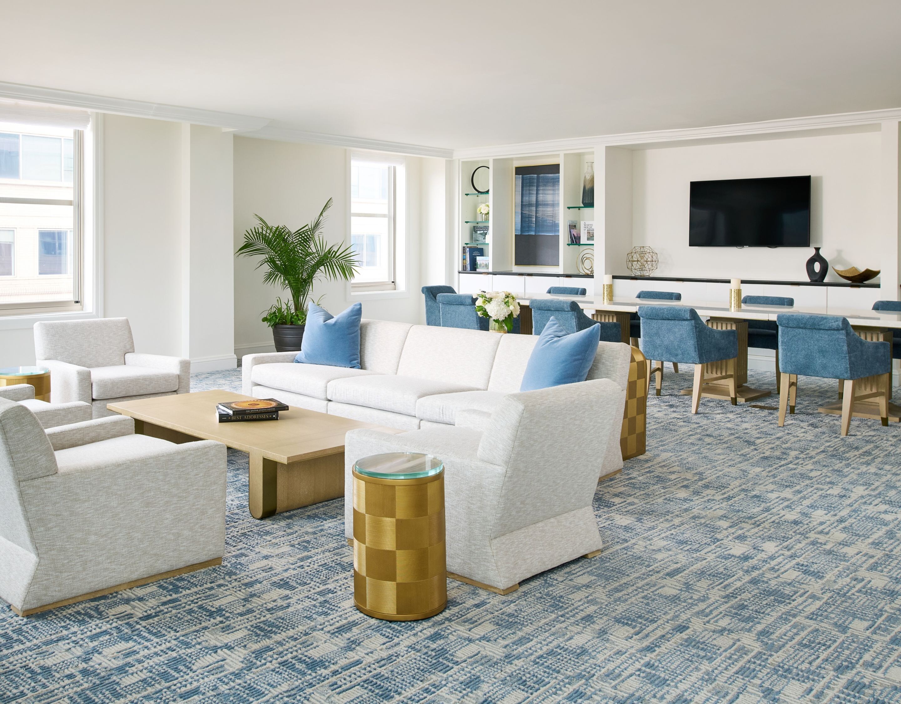 Monument Club seating area
