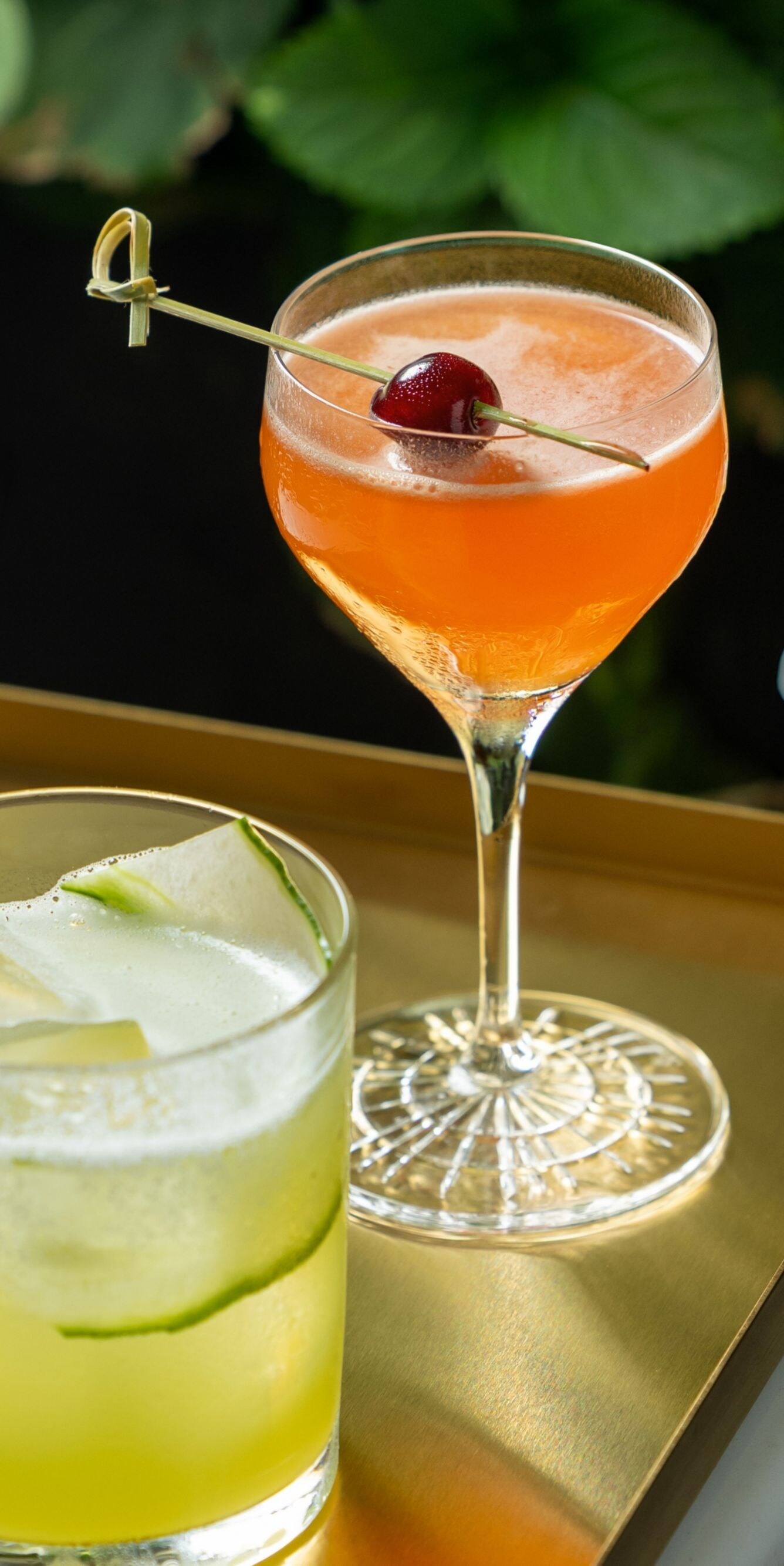Cocktails maison servis à l'Isabelle.