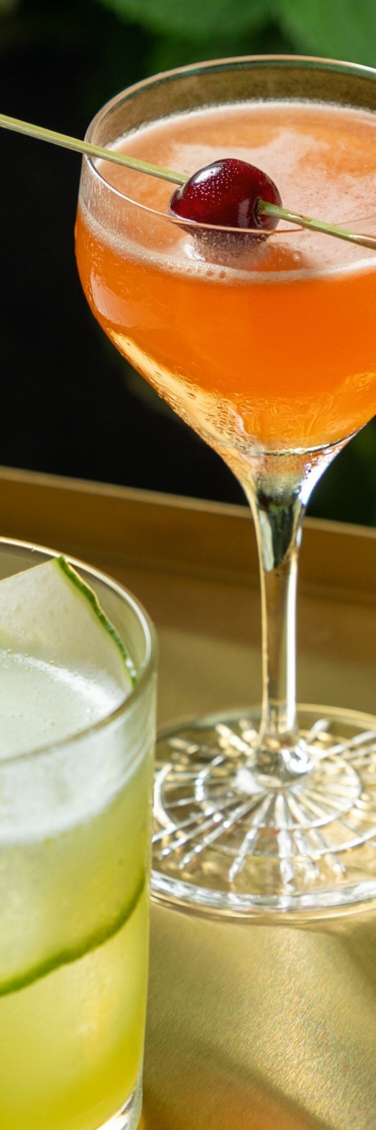 Cocktails maison servis à l'Isabelle.